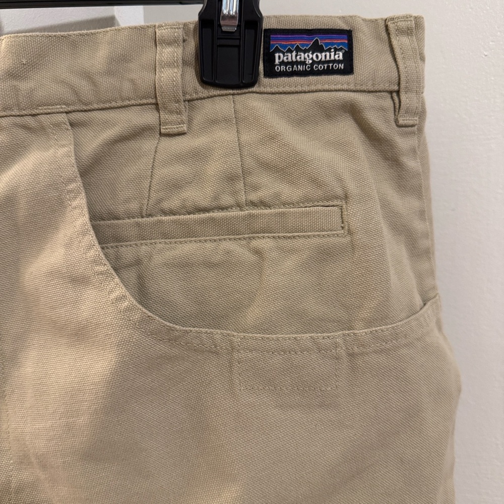 Patagonia Organic Cotton Khaki Shorts
